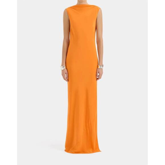 SIR. Dresses & Skirts - NEW SIR. isla cowl back gown in orange